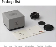 TTArtisan 25mm F2 Wide-Angle APS-C Camera Lens Large Aperture Manual Fixed for Canon RF/Sony E/Nikon