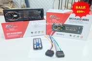 เครื่องเล่น 1 din DZ-523 บลูทูด BLUETOOTH/USB Nocd ปรับเสียง เบส/กลางในตัว เสียงดี ขับลำโพงได้