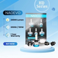 NAOEVO Car headlight LED bulb D series(Use original ballast) (D1/D2S-D2R/ D3S/ D4S-D4R / D5S) 50W/bu