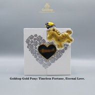 Goldtop Heirloom Gold Pony (0.3g) 999 Pure Gold Bar 2026 Global Edition