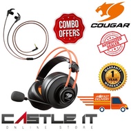 COUGAR IMMERSA TI EX STEREO COMBO Earphone GAMING Headset (CGR-300H850H)