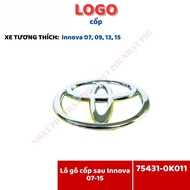 Car Logo - Innova rear trunk Logo 07-09-13-15 - DY-75431-0K011