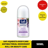 SAFI HIJABISTA BODYCARE ANTIBACTERIAL DEODORANT ROLL ON BEAUTY CARE 50ML