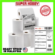 Airwaybill Thermal Roll Sticker 350pcs A6 100 mmx150 mm Consignment Note