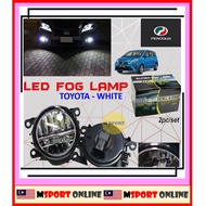 2 PC PERODUA ALZA 2014 2015 2016 2017 2018 2019  OEM LED Fog Lamp Spotlight Foglamp
