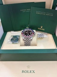 Rolex  GMT-Master II  126710BLRO 紅藍圈鋼錶