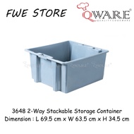 Qware 2-Way Stackable Storage Container 3648 / Buffet Set Storage / Buffet Equipment / Restaurant Co