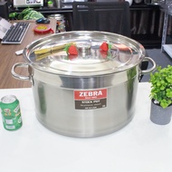 Nồi inox thấp 40cm đáy dày - 30L