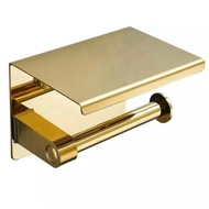 HP Gold tissue holder, cellphone tissue holder