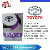 🇲🇾🔥 ORIGINAL - Toyota CVT Fluid TC 4L