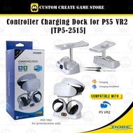 Controller Charging Dock for PS5 VR2 Charging Station with VR Headset Holder Display Stand PS VR2 Co