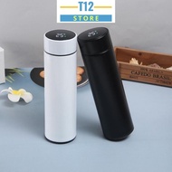 Smart Temperature Display Thermos Bottle, 500ml Stainless Steel Water Bottle BN7