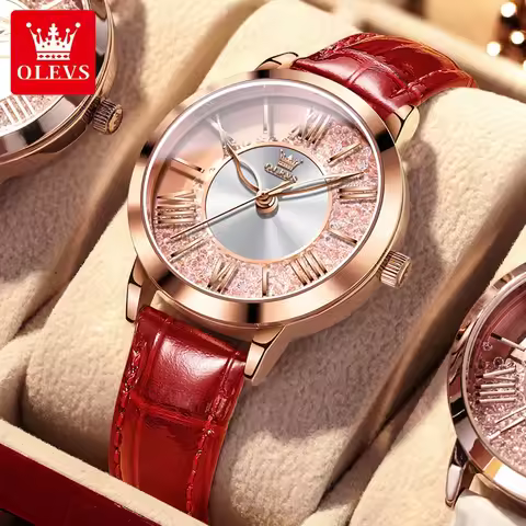 OLEVS Brand Belt Style Simple and Fashionable Women's Quartz Watch 5539