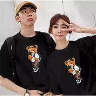 【HOT】 Set Couple Kaos Pasangan Baju Kembar Boneka Teddy Bear Takerisk Anarchos 45rb dapat 2 pcs Unisex Women's T-Shirt