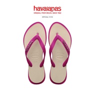 HAVAIANAS รองเท้าแตะ Top Point Fusion Flip Flops BIEGE/PINK 415017220313F_F5PIWT
