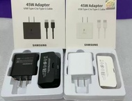 45W Samsung Original super Fast Charging Travel charger with USB-C to Type C Cable