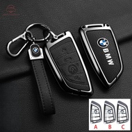 Zinc Alloy Leather Car Key Case Cover For BMW X1 X3 X5 X6 F30 F34 F10 F11 F20 F25 G30 M3 M4 F15 F16 