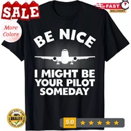 Funny Airline Pilot Art For Men  Aviation Future Pilot T-Shirt