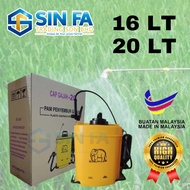 🇲🇾🔥[Original] 16L 20L Elephant Plastic Garden Knapsack Sprayer Pam Racun Penyembur Galas Cap Gajah GJ-16 GJ-20🔥🇲🇾