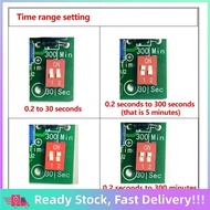 allworld-MY 100-220V AC Delay Off Time Relay Module Timer Switch Board 0-300min