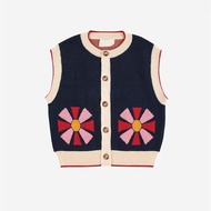 「สินค้าลิขสิทธิ์แท้」IRIS KIDS Autumn BC series IKS33080 All knitted sweaters ผ้านุ่มใส่สบาย เสื้อแขน