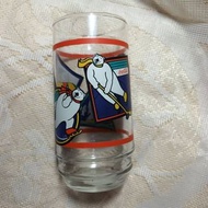 1995年Coca-Cola 可口可樂 北極熊 可樂熊 冬季運動 玻璃水杯 14oz.(約415 ml) 收藏 復古 懷舊