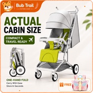 Stroller baby Lightweight Foldable Baby Stroller Compact Stroler Newborn Travel 0-6 years Max 60KG