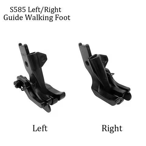 S585 Left & Right Edge Guide Walking Foot for JUKI DNU-241,DSC-245;Consew 206RB,225;SEIKO STH-8BLD S