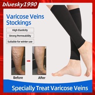 Calf Leg Compression Socks To Prevent Varicose Veins Breathable Cotton Calf Sports Socks Calf Suppor