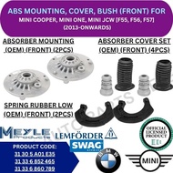 MINI (OEM) ABSORBER MOUNTING, COVER, RUBBER (FRONT, REAR) FOR MINI COOPER, MINI ONE, MINI JCW [F55, 