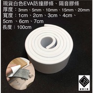 Ruijie Industry-White EVA Foam Rubber Strip Sound Insulation Anti-Collision Absorption