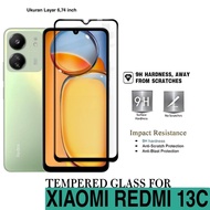Redmi 13C Full Clear Tempered Glass Screen Protector