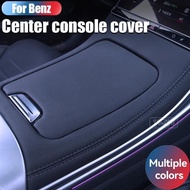 For Mercedes-Benz GLC300 C-Class C300 central control panel protective frame leather decorative cove