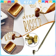 [kzn] Slanting Fine-line Paint Pen Fluid Writer Pen Writer Paint Applicator Pen [vn]