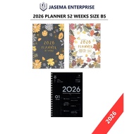 2026 Planner 52 Weeks Size B5 Wire-o