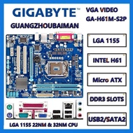 Gigabyte ga-h61m-s2p s2pv s2ph lga 1155 motherboard DDR3 h61