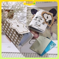 20 Slot Card Holder Cute Snoopy Pattern Card Holder Cute Paper Photo Card Holder Gift