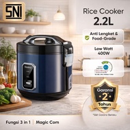 Gaabor Rice Cooker RC-50M 2.2L 400W Non-Stick Rice Cooker with Warranty - DV