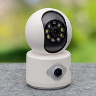 YooSee WIFI Camera for indoor use with 2 eyes viewing 2 frames at the same time, 360 rotation, COLOR