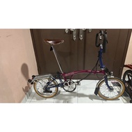 Brompton folding bike original p bar