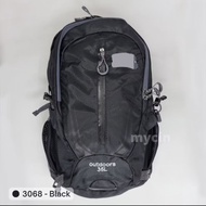 35L Mountain Backpack Men's Backpack Waterproof School Backpack