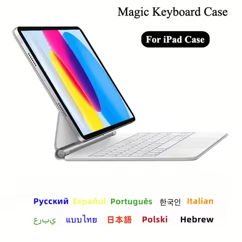 Magic Keyboard for IPad Air13 Air11 2024 M2, Funda Keyboard for IPad Air4 Air 5 10th gen10.9 IPad Pr