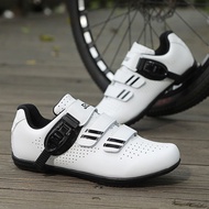 Autumn Cycling Shoes Lockless Cycling Shoes Hard-Soled Bicycle Road Bike Road Lock Shoes Set Men Wom