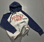 jaket hoodie zipper dickies kombinasi sweater polos premium casual full tag simple