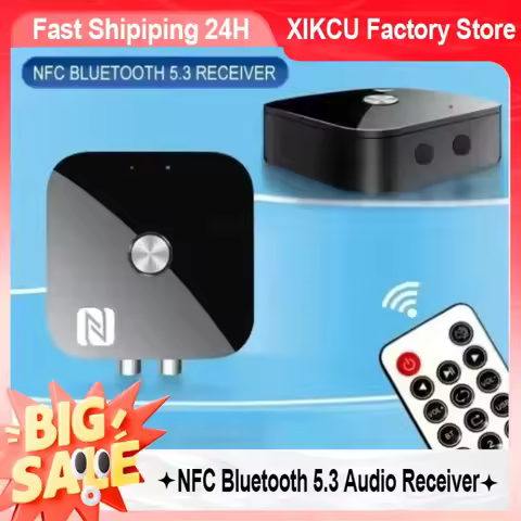 3.5MM AUX RCA 2 In 1 aptX Bluetooth Transmitter Receiver Hifi Stereo Music Multipoint aptX-Adaptive 