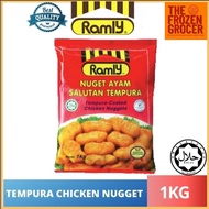 [DELIVERY KL/ SEBAHAGIAN SELANGOR] Ramly Tempura Nugget 1kg/ Nugget Ayam Salutan Tempura 1kg (HALAL)