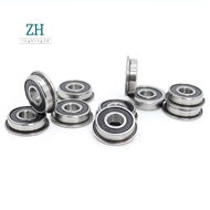 10Pcs F695-2RS Bearing 5X13X4mm Flanged Miniature Deep Groove Ball Bearings F695RS for VORON Mobius 