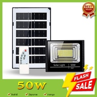 ไฟLEDสปอร์ตไลท์โซล่าเซลล์ 50w solar light ไฟสปอตไลท์ ไฟ solar cell หลอดไฟ โคมไฟ ไฟพลังงานแสงอาทิตย์ 