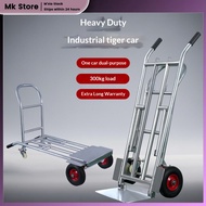 Tiger cart - heavy-duty 2 wheeled can be 4 wheeled vehicle for heavy lifting, used as a heavy-duty c