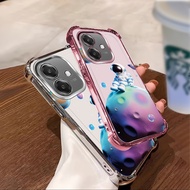 Suitable for OPPO A3 A3i A3X 5G 4G A5 A5i Pro Electroplated shockproof phone case with beautiful gir